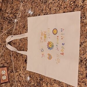 BTS Hobi Tote Bag - 14.5x15